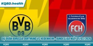 Dự Đoán Borussia Dortmund Vs Heidenheim – Bundesliga Ngày 01/02/2026 6 Dự đoán Borussia Dortmund vs Heidenheim